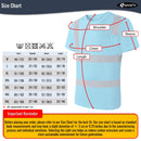 JKSafety 3-Pack Hi-Vis Reflective Safety Shirt Short Sleeve, Crew Neck (JKTS077-3P)