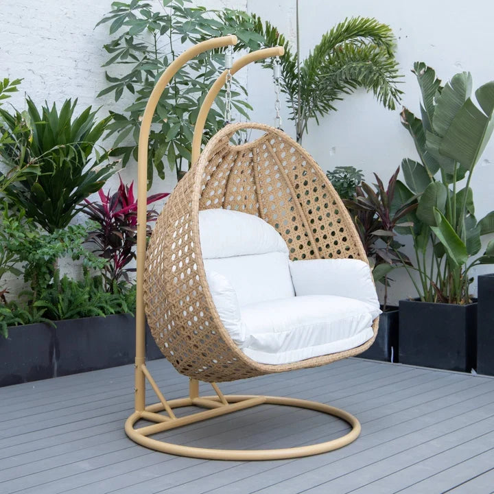 Royal Luxury & Comfort Double Seater Hanging Swing With Stand