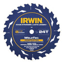 5 (24035) Irwin WELDTEC 7-1/4" CARBIDE CIRCULAR SAW BLADES 24T 24 TOOTH FRAMING