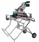 Bosch, T4B, Miter Saw Stand, 300 lbs Capacity, Steel, Adjustable Out Feed 12 in, Material Support 18 ft