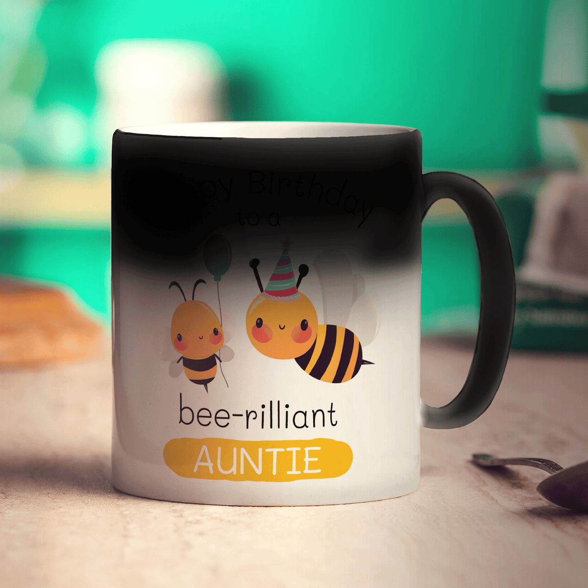 Bee-Rilliant Auntie Birthday Mug