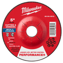 5" x 1/8" x 7/8" Performance+ Dual Metal Cut & Grind Wheel - Type 27
