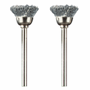 Bosch, 442-02, Polishing Brush, 1.75 in Length; 0.5 in Diameter; Carbon Steel Wire, Pack of 2