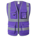JKSafety 9 Pockets Mesh Hi-Vis Reflective Safety Vest (JK159)
