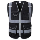 JKSafety 9 Pockets Mesh Hi-Vis Reflective Safety Vest (JK159)