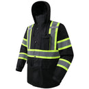 JKSafety Hi-Vis Rain Gear, Waterproof Reflective Rain Jacket and Pants (JKRS117) / (RC555-Rain Jacket)
