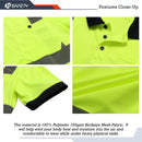 JKSafety 3-Pack Hi-Vis Reflective Safety Polo Shirt (JKP066-3P)