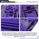 JKSafety 9 Pockets 2-Pack Hi-Vis Reflective Mesh Safety Vest (JK160)