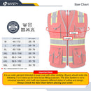 JKSafety 10 Pockets Two-Tone Mesh Hi-Vis Reflective Safety Vest (JK086)