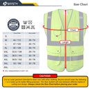 JKSafety 9 Pockets 2-Pack Hi-Vis Reflective Mesh Safety Vest (JK160)