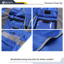 JKSafety 9 Pockets Hi-Vis Reflective Safety Vest (JK150)