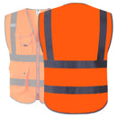 JKSafety 9 Pockets Hi-Vis Reflective Safety Vest (JK150)