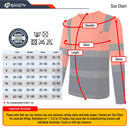 JKSafety 3-Pack Hi-Vis Reflective Safety Shirts with Long Sleeve, Black Bottom (JKT078-3P)