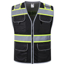 JKSafety 9 Pockets Mesh Hi-Vis Safety Vest (JK189)