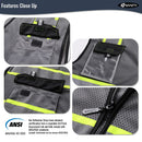 JKSafety 8 Pockets Two-Tone Mesh Hi-Vis Reflective Safety Vests (JK220)