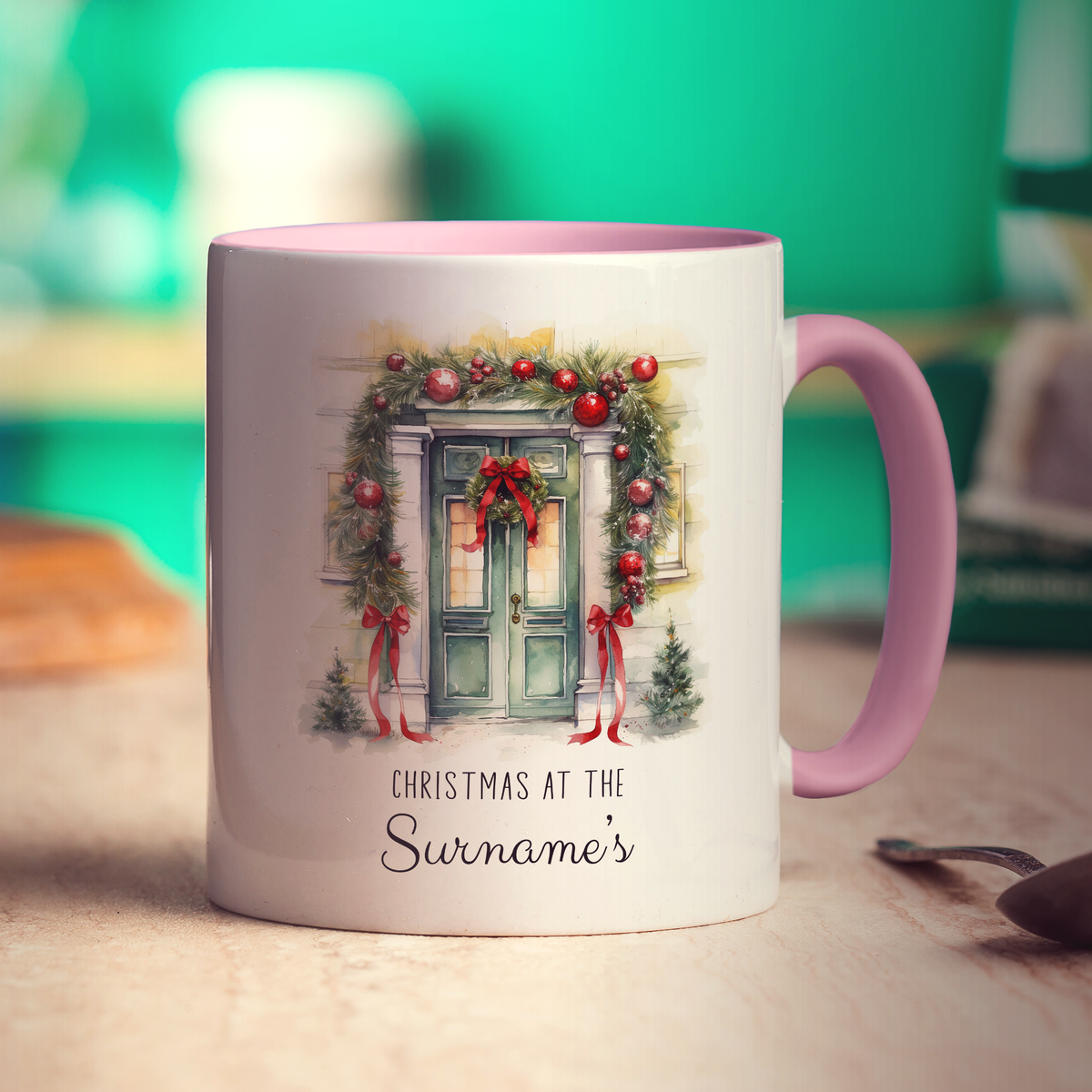 Christmas at the Surname's Mug