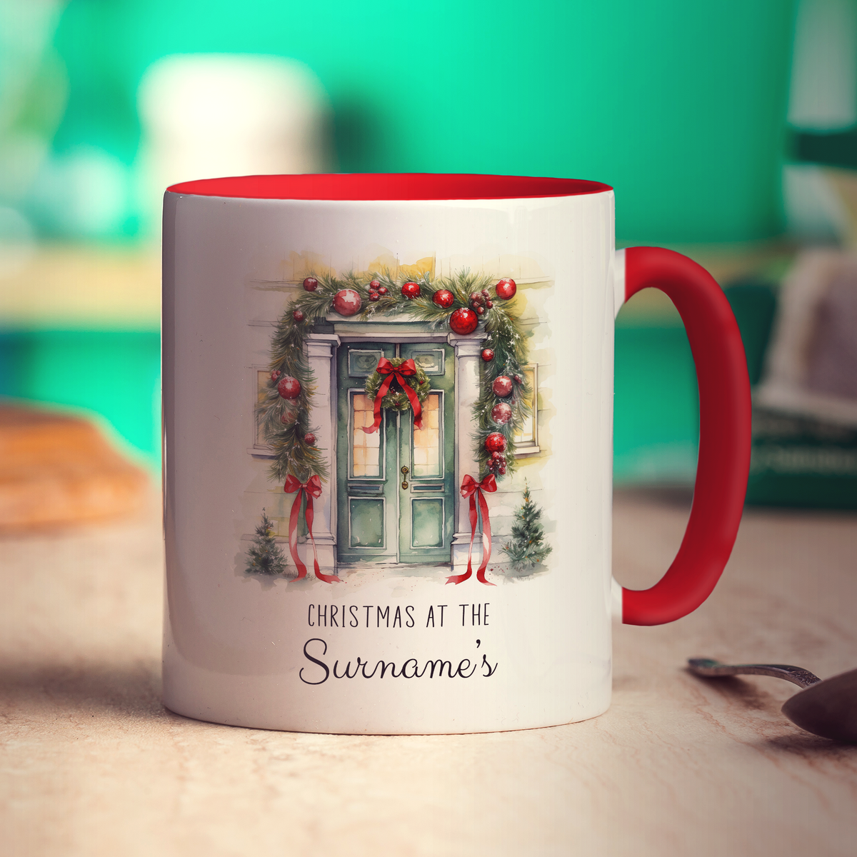 Christmas at the Surname's Mug
