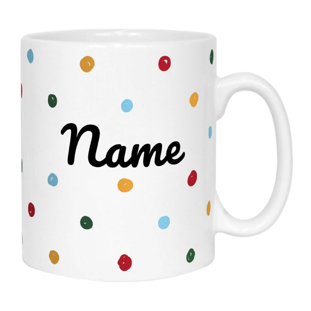 Dotty Name Mug